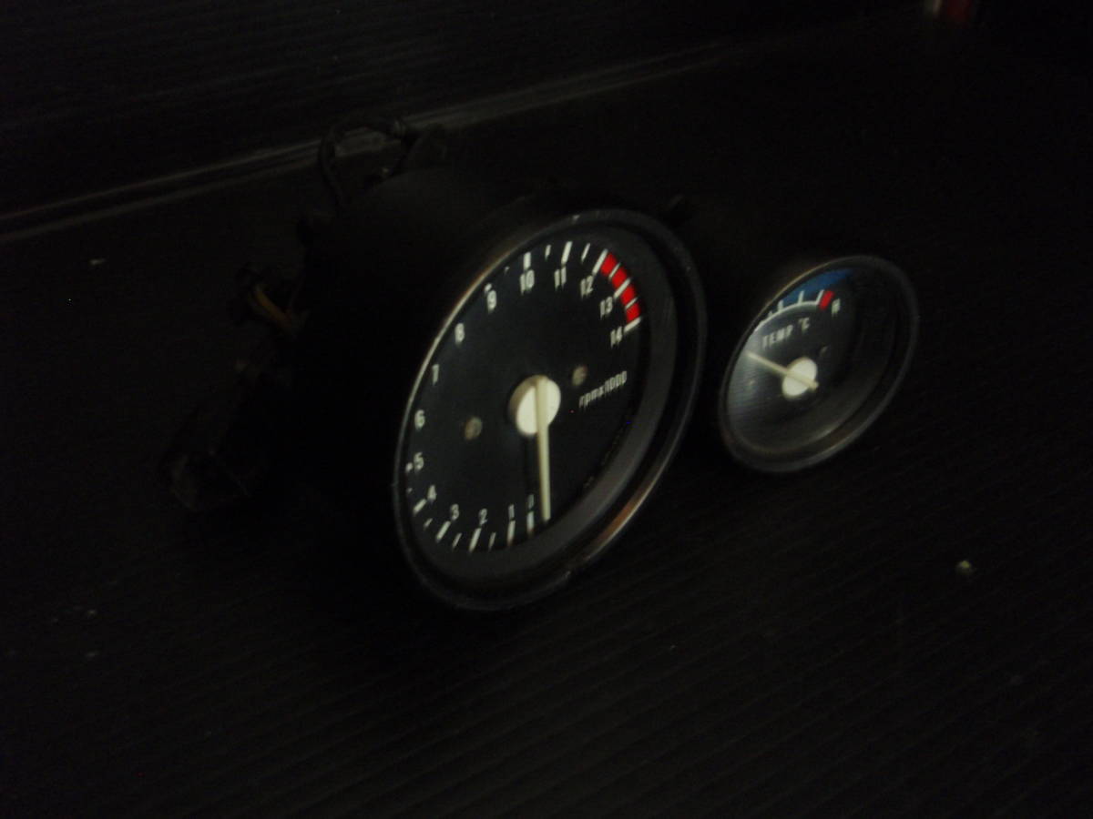 HONDA/HRC/NSR250R89・タコメーター水温計/NSR・CBR・VFR・YAMAHA・SUZUKI・２サイクル・４サイクル・レーサー