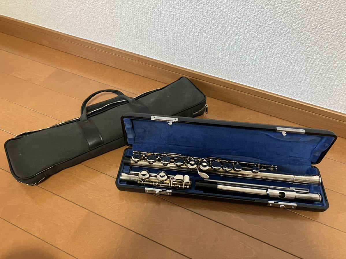 Pearl パール NC-500ES フルート 管楽器 ハードケース付 ジャンク扱い