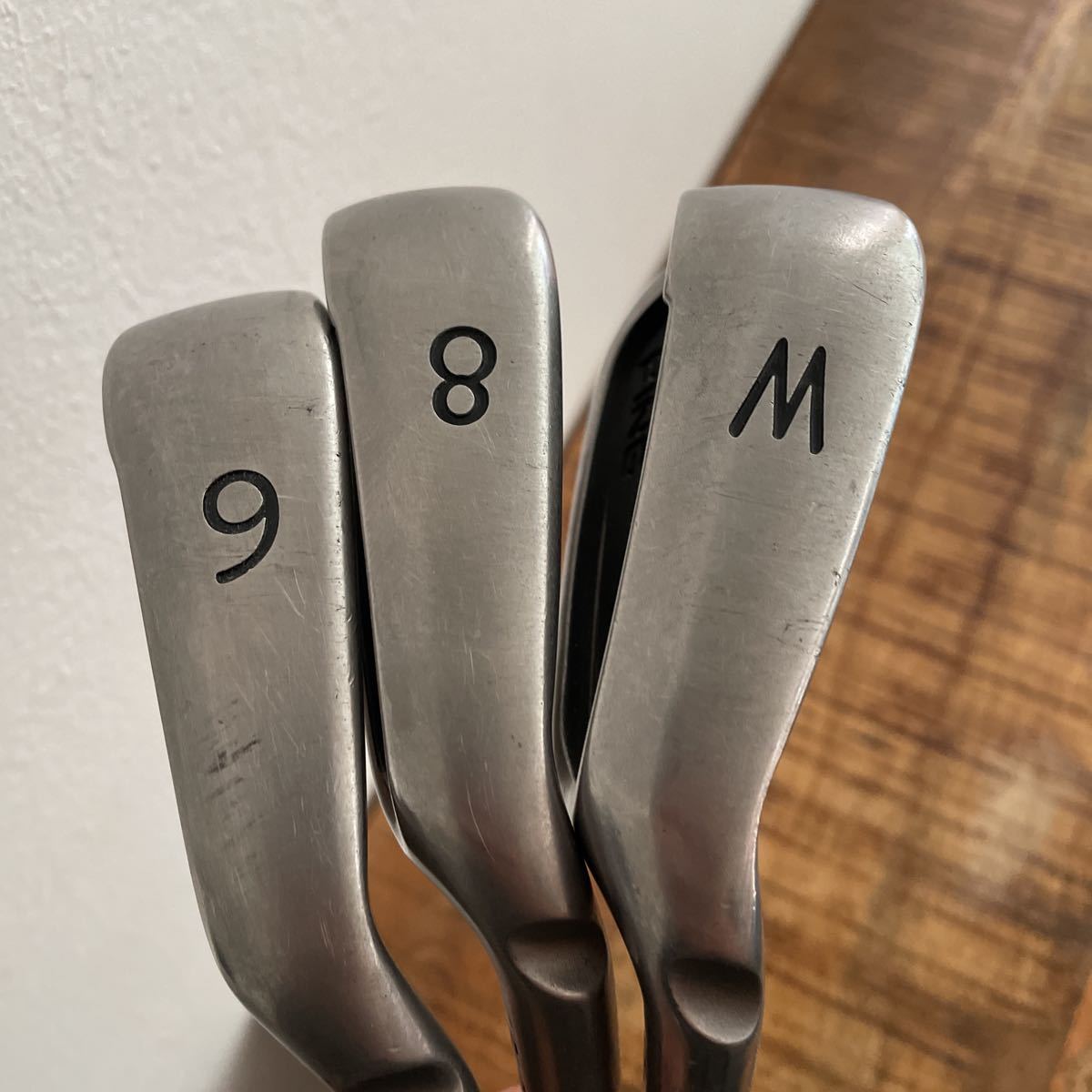 PING G25 アイアン 3本セット 6 8 w TFC189 フレックスS カラーコード 