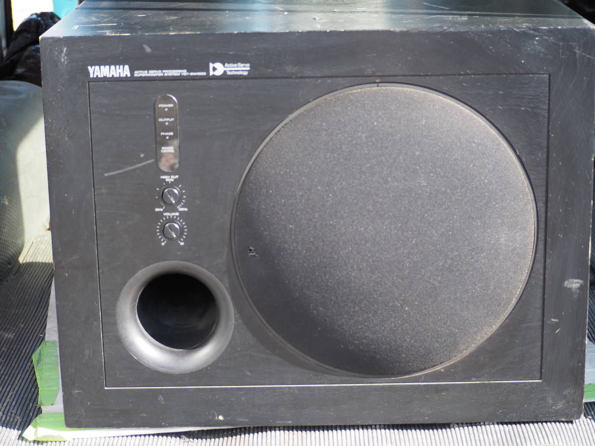 ◇YAMAHA アクティブサブウーファー YST-SW1000◇① YST-SW1000 YAMAHA 