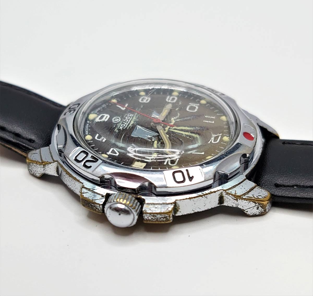 ビンテージVostok Komandirskie 手巻きボストーク コマンダスキー ソ連 