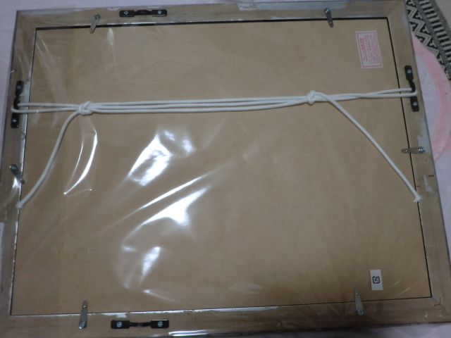 ドラクロワミッシェル 大型ポスター額入り ミッシェル