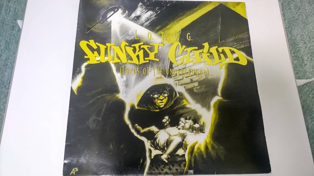 中古レコード 12インチ Lords Of The Underground - Funky Child 1992 