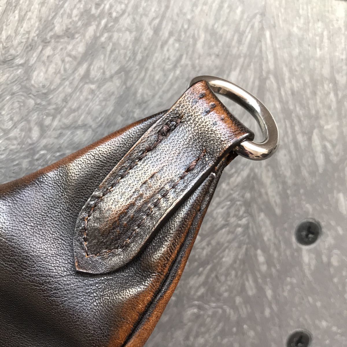 OLDJOEオールドジョー PATINA HORSE HIDE BELT BAG | ヤマダウェブコム