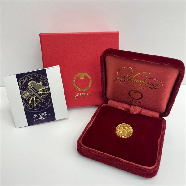 ウィーン金貨 | ウィーン金貨ハーモニー 高品質 1⁄10oz 1⁄10オンス