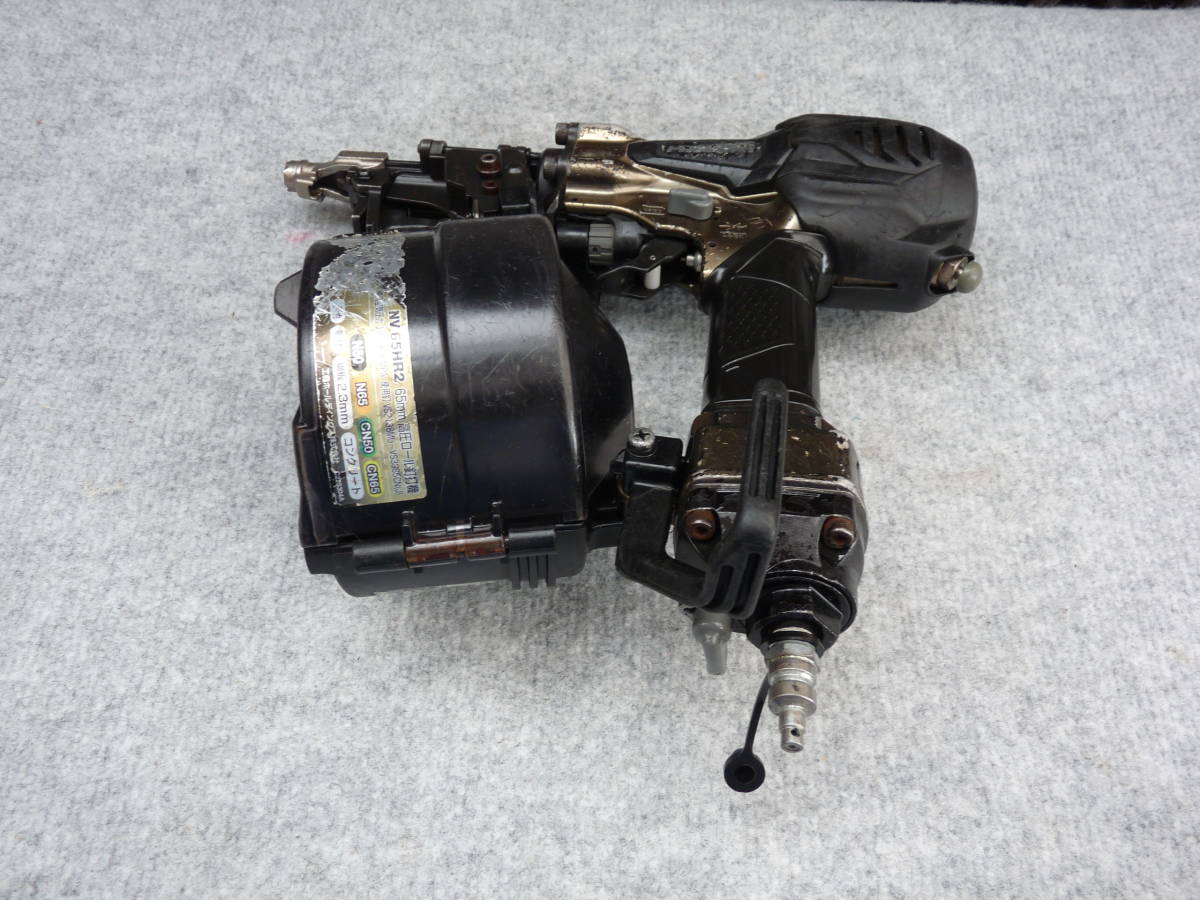 HiKOKI ハイコキ 中古品 高圧65mm釘打機 NV65HR2 本体のみ税込即決 23000円 動作確認済み