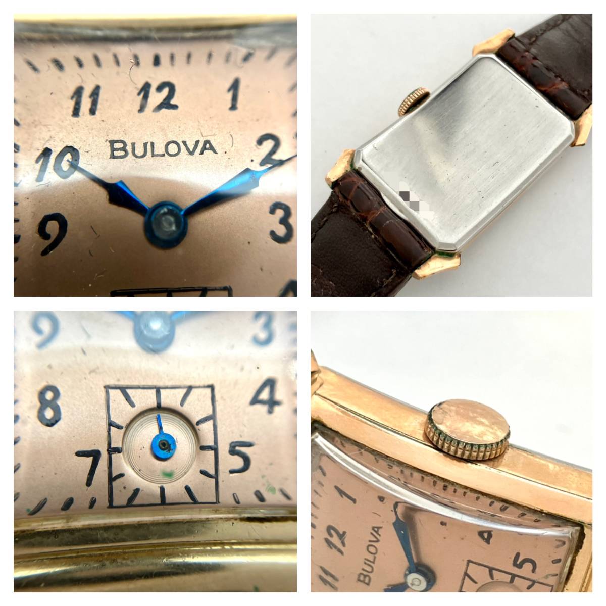 ジャンク BULOVA ブローバ 手巻 レディース 腕時計 可動品 【公式通販】