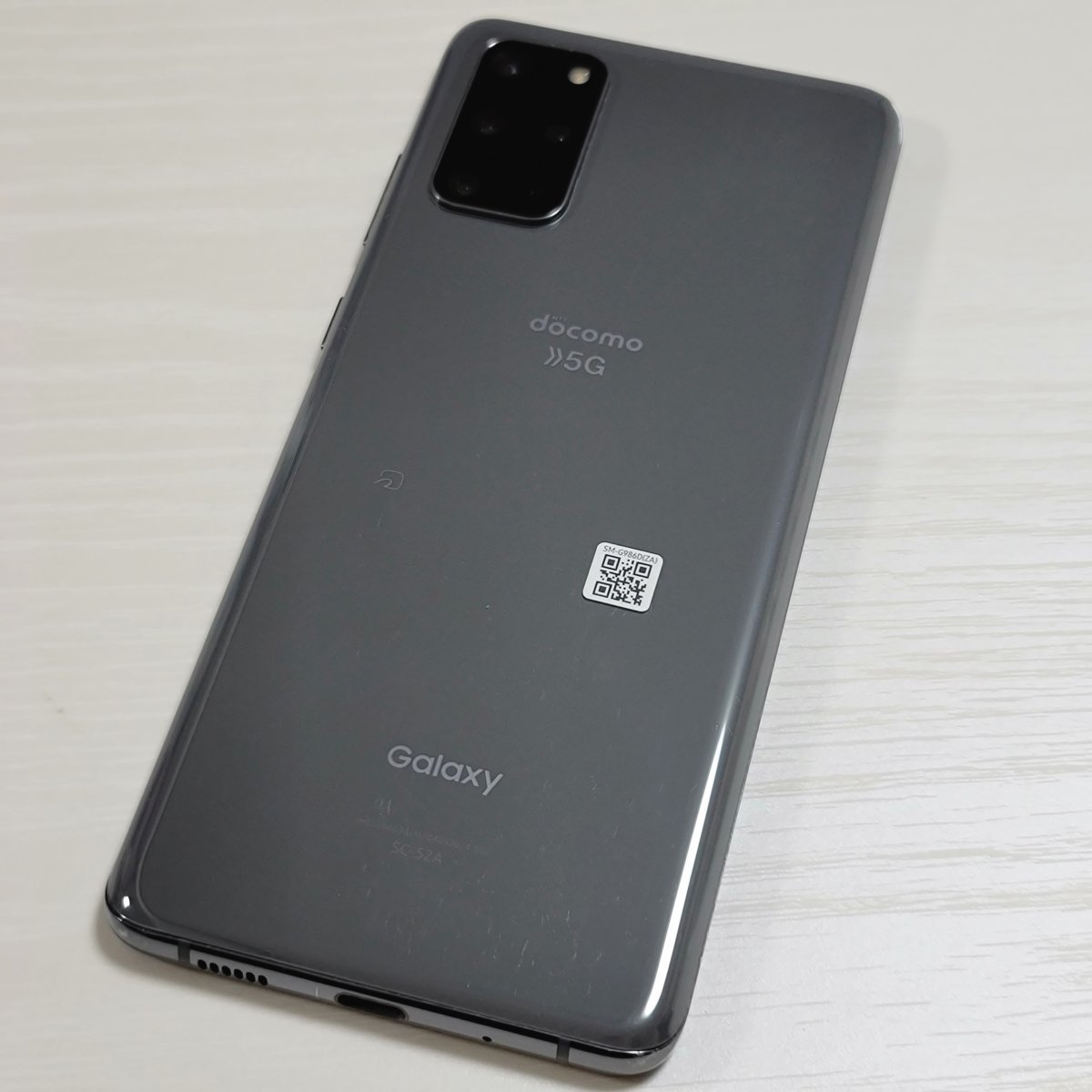 ☆【30210WM】 完動品 docomo SC-52A SAMSUNG Galaxy S20+ 5G 