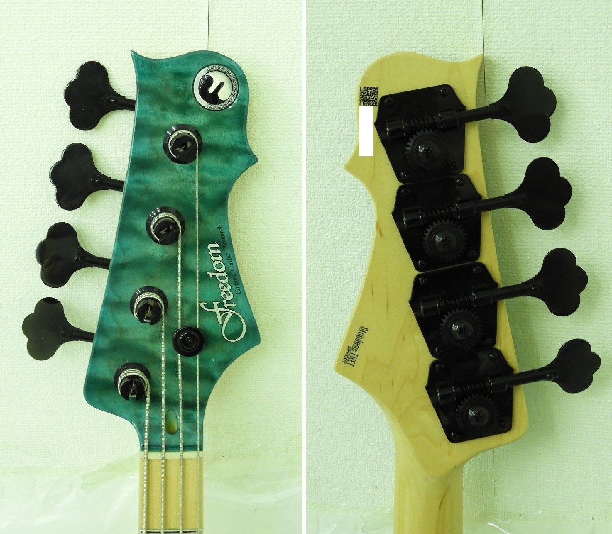 美品】フリーダムカスタム ギターリサーチ エレキベース 4弦 