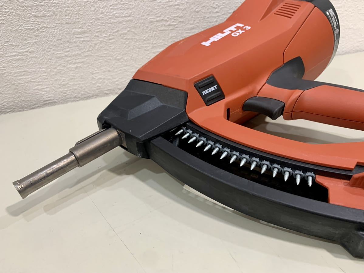 送料無料☆彡】HILTI ヒルティ ガス式鋲打機 GX3 ガスネイラ エアー 