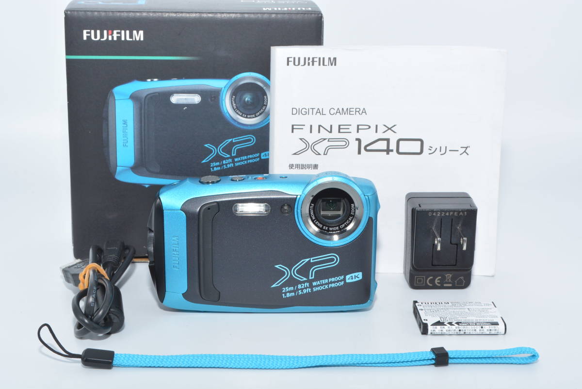カメラ FUJIFILM FinePix XP140 防水デジタルカメラ