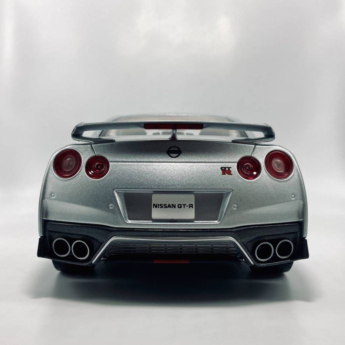 PREMIUM & COLLECTIBLES FIRST:18 1/18 平成29年式 R35型 日産 GT-R アルティメイトメタルシルバー ...