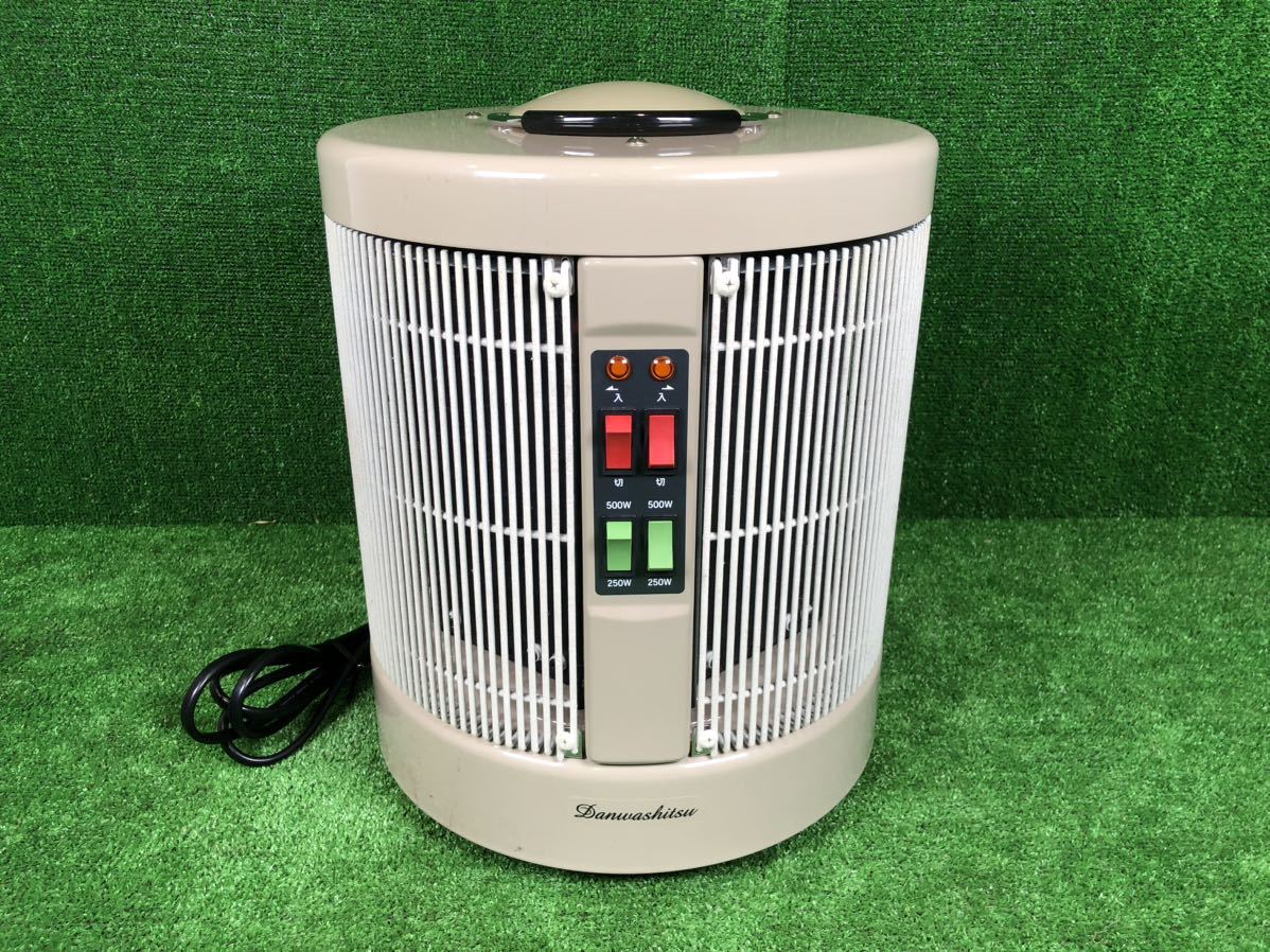 1-290】未使用 遠赤外線 パネルヒーター 暖話室 1000型 DAN1000-R16 アールシーエス キャスター付き