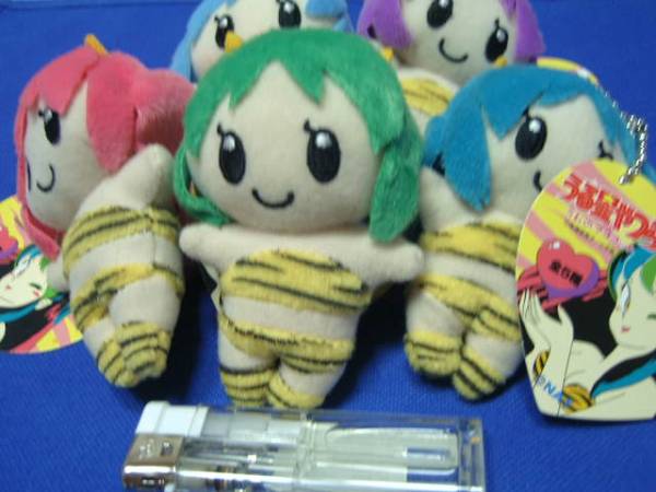 ☆即有 うる星やつら ラムちゃん マスコット ぬいぐるみ 全5種(うる星
