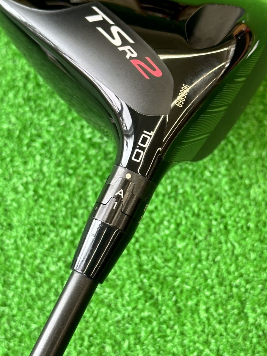 安定感】タイトリスト TSR2 ドライバー 10° ※ヘッド凹みあり