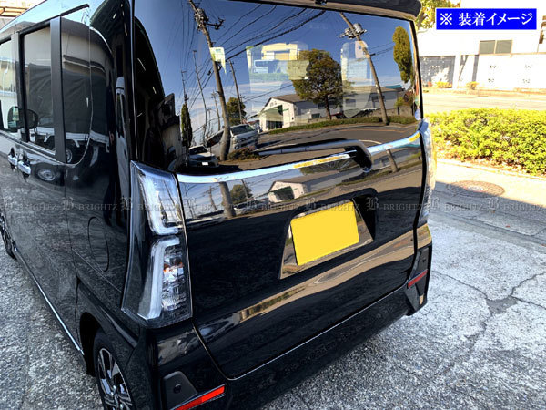 タントカスタム LA650S LA660S 超鏡面 ステンレス メッキ リア
