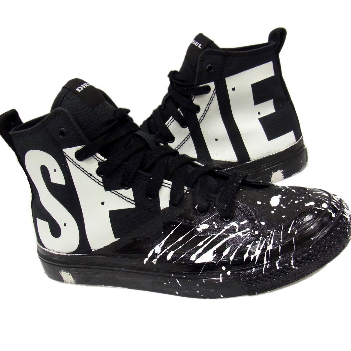 未使用◇DIESEL S-ASTICO MC SNEAKERS ハイカットスニーカー 