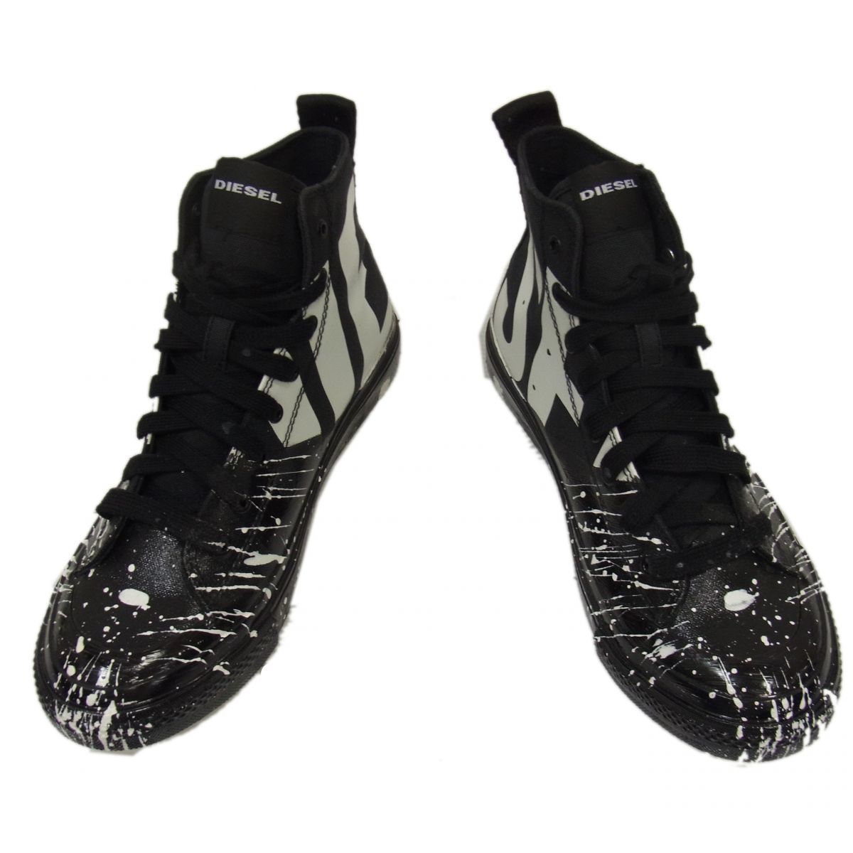 未使用◇DIESEL S-ASTICO MC SNEAKERS ハイカットスニーカー 