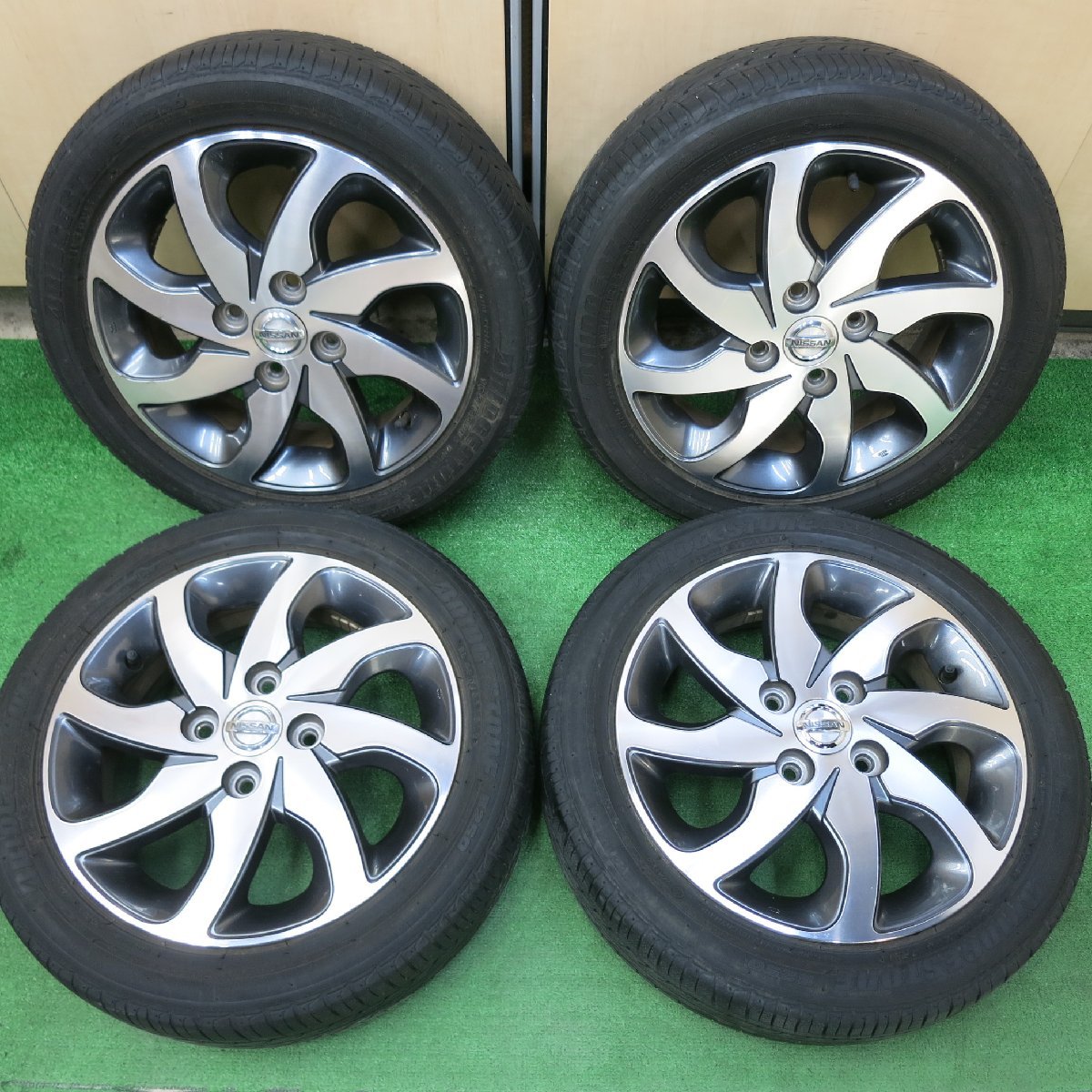 4本価格 日産 ルークス 純正 165/55R14 ブリヂストン B250 14インチ 