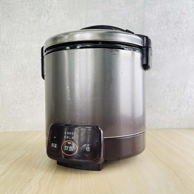 ★なな★ ガス炊飯器 【中古】 動作保証 リンナイ こがまる Rinnai RR-050VQ (DB