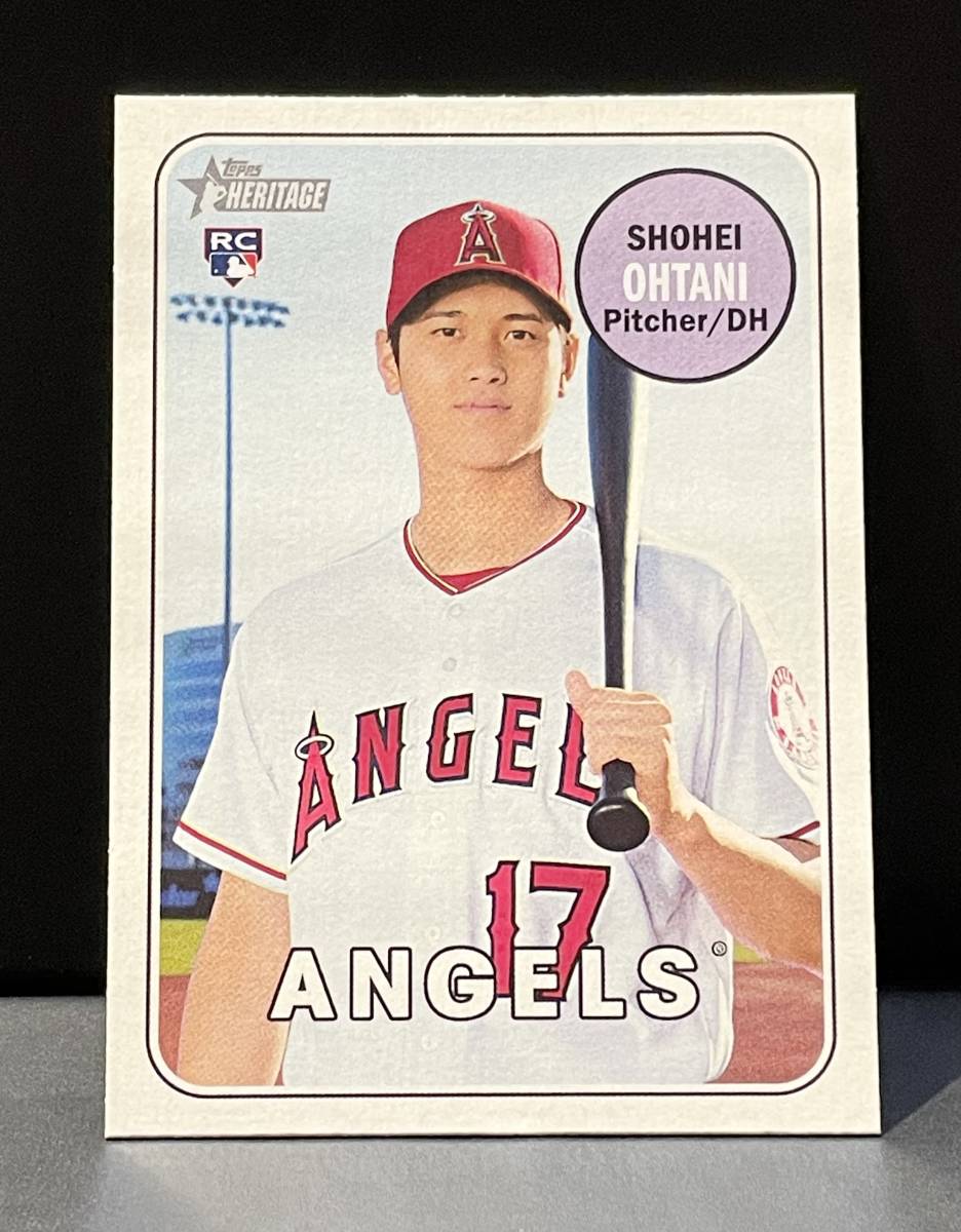 大谷翔平 ルーキーカード2018 heritage angels dodgers - メルカリ