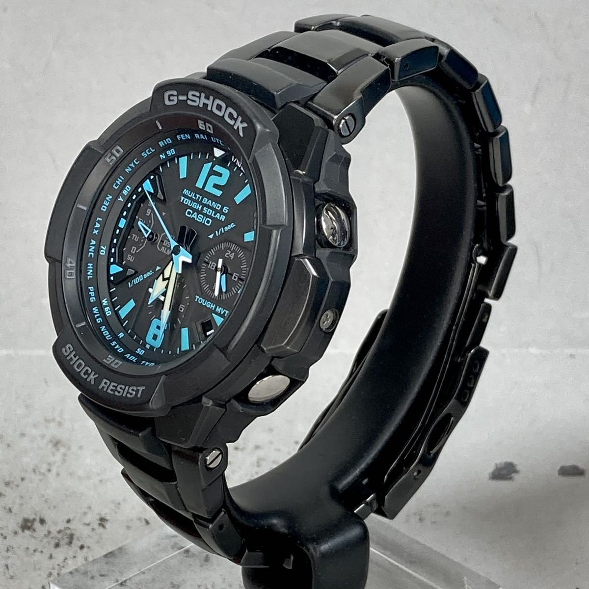 極美品 G-SHOCK GW-3000BD-1AJF グラビティマスター スカイ 