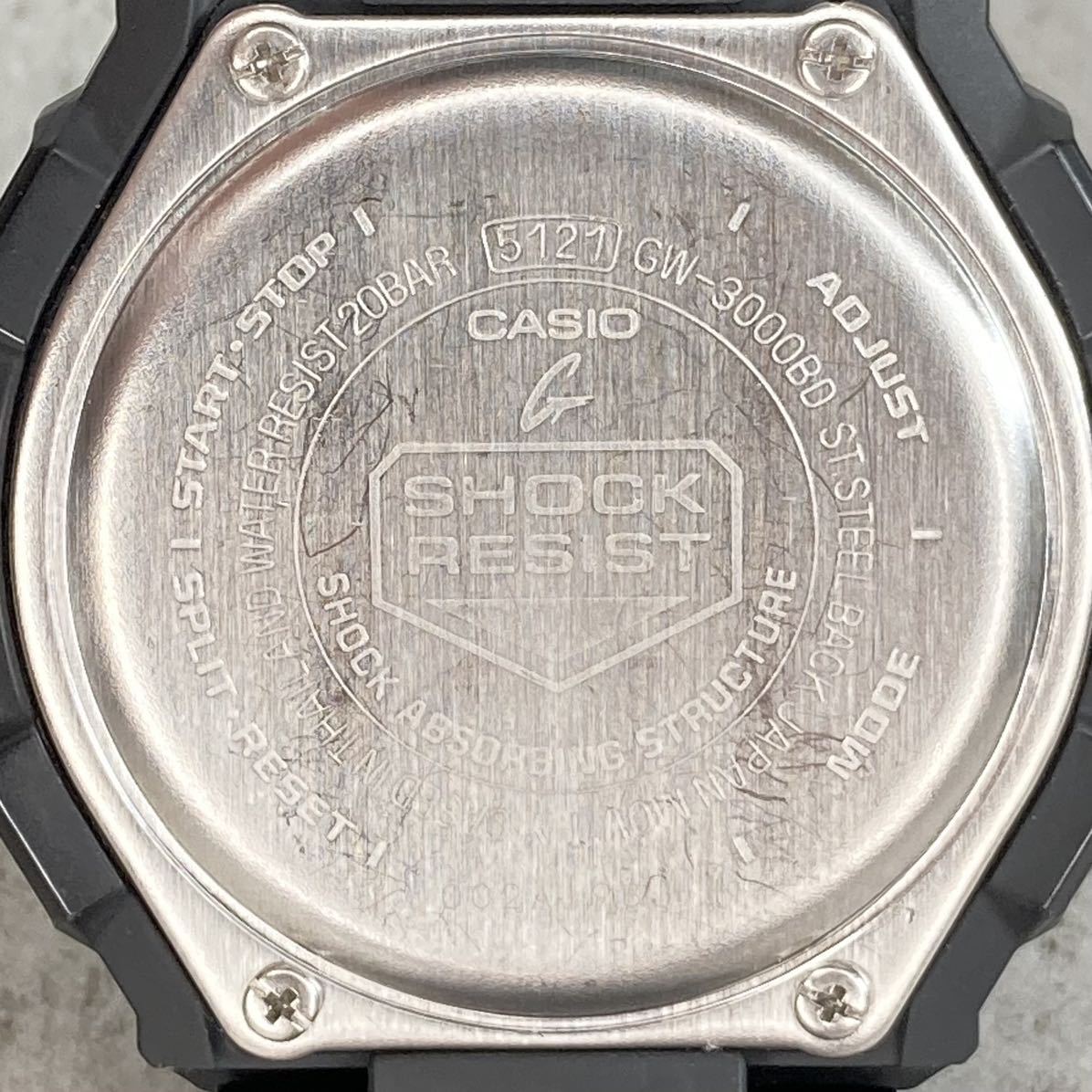 極美品 G-SHOCK GW-3000BD-1AJF グラビティマスター スカイ 