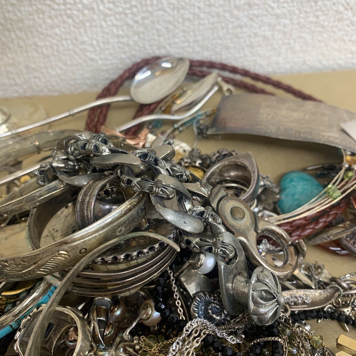 1081【1円スタート】アクセサリー カトラリー 銀 大量まとめ売り