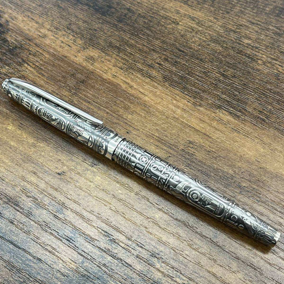 セーラー シルバー 万年筆 18K