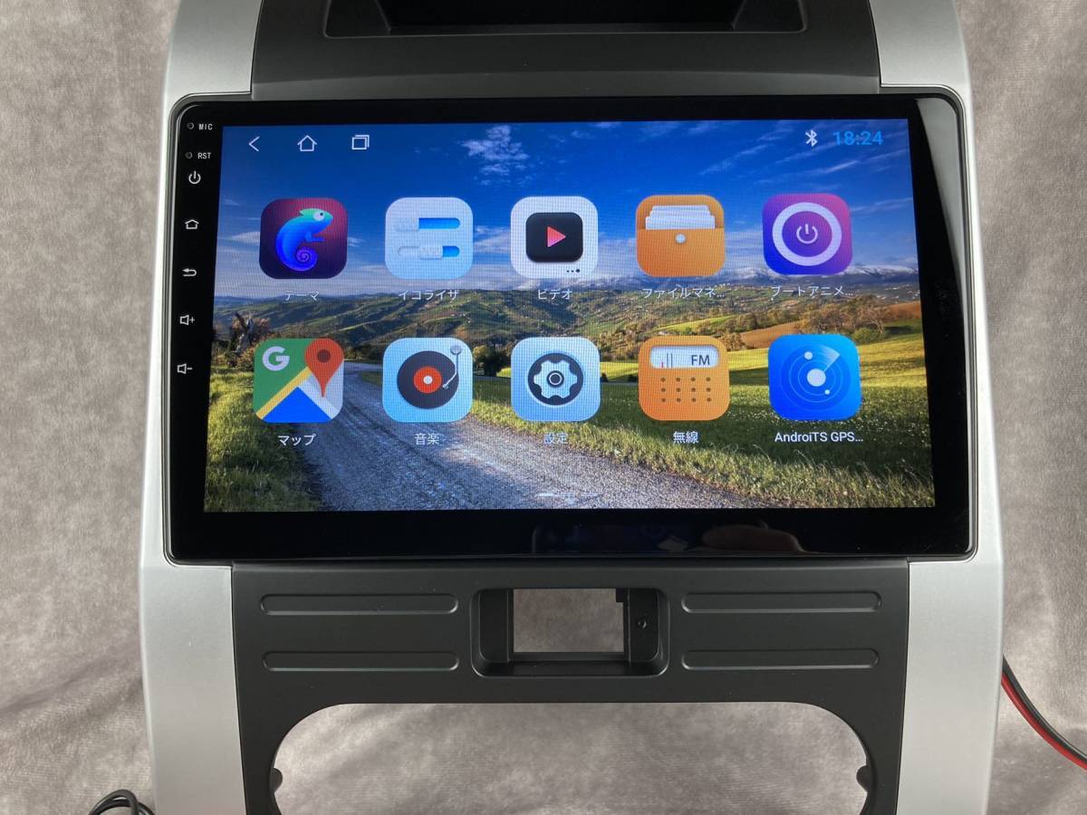 10インチ T31 エクストレイル 専用 パネル iPhone CarPlay