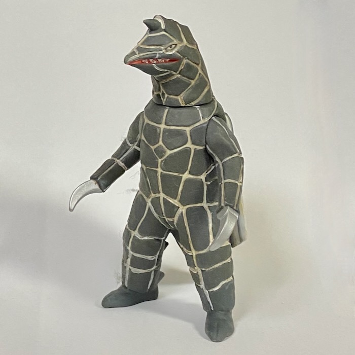 ウルトラ怪獣ソフビリペイント ドラコ 完成品 楳図かずおの