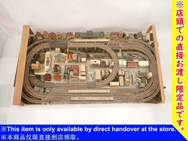 横浜市来店引取限定品】 Nゲージ 大型ジオラマ 鉄道模型 昭和レトロ 