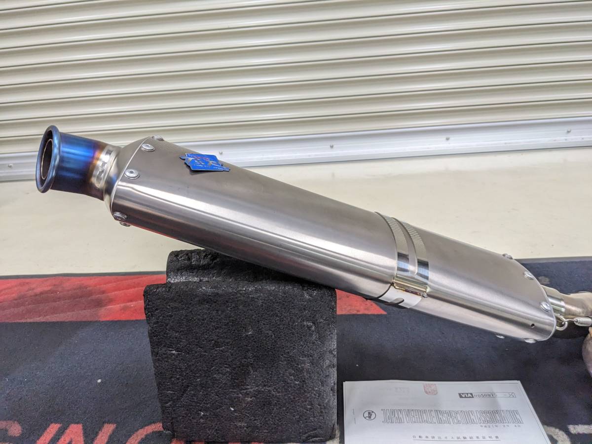 ◇美品◇CBR1000RR SC59 (08～13)用TSR製スリップオンマフラー◇チタン 