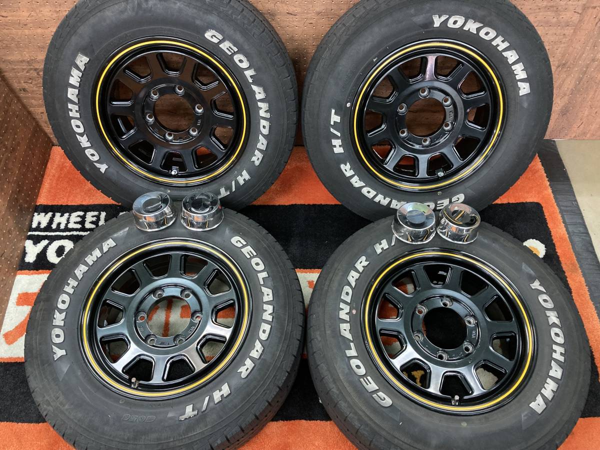 ◇お買得品!!5ZIGEN KOMA◇15インチ 6J+33 139.7-6H◇ジオランダーH/T 