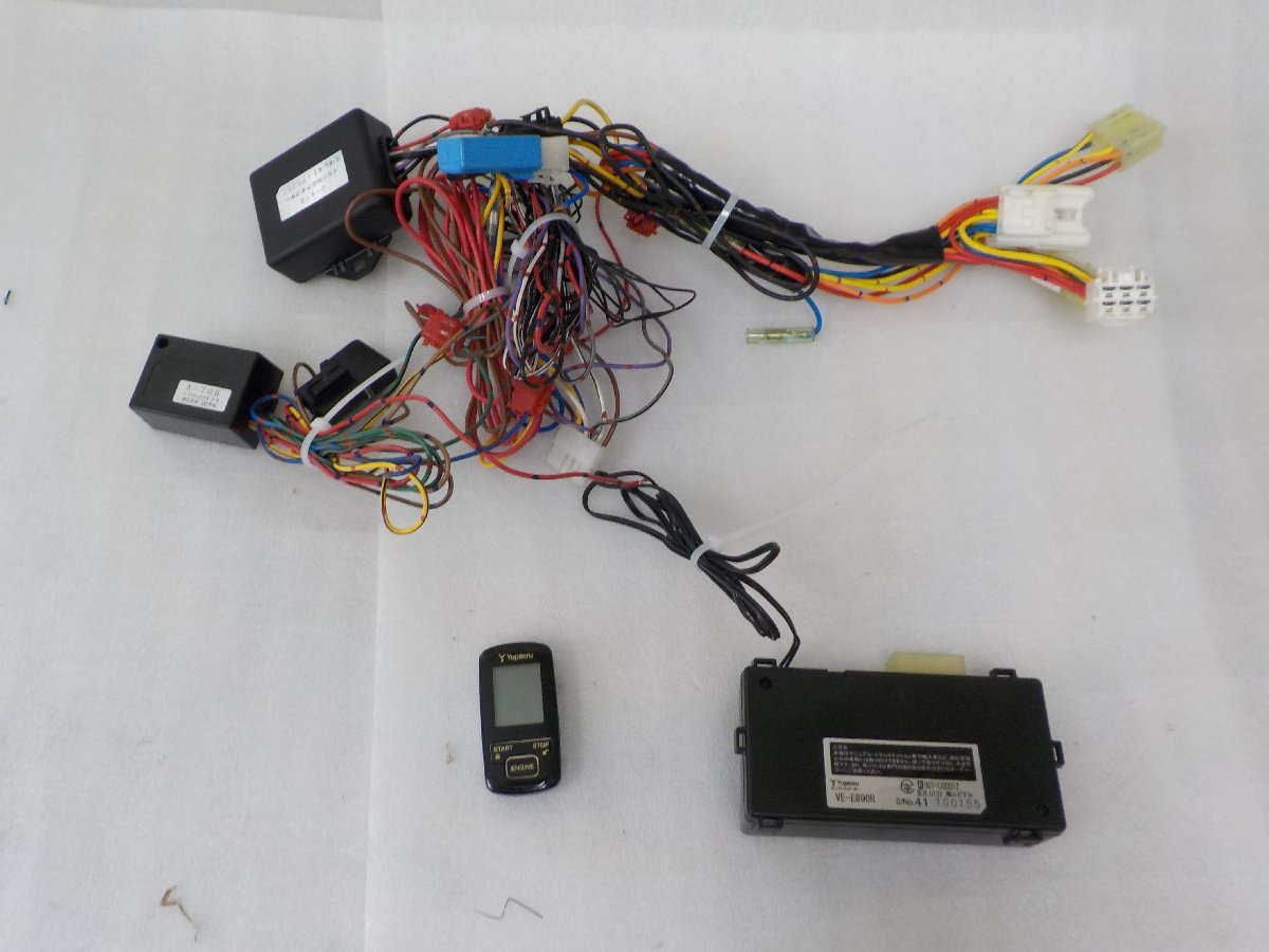 【　トヨタ　パッソ　KGC35　】　ユピテル　エンジンスターター　VE-E890R　※ DBA-KGC35 スマートキー車両より取り外し。　動作確認済み