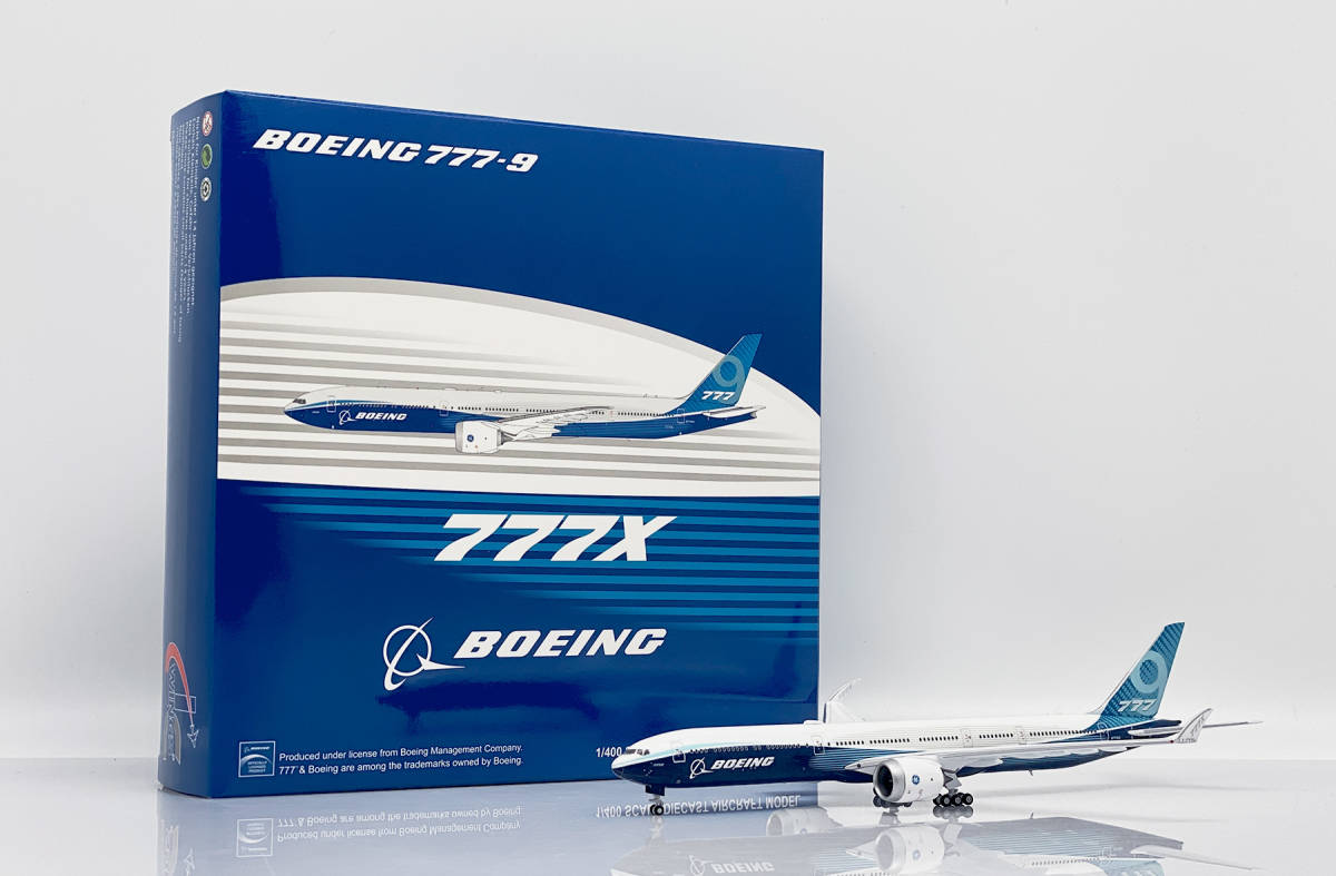 Jcwings ボーイング 777-9X N779XX ハウスカラー 1/400(民間航空機