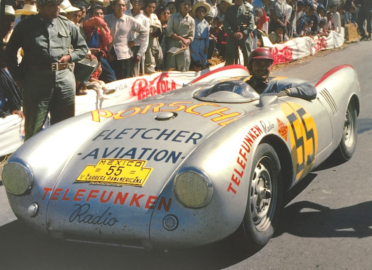 PORSCHE 550 SPYDER Carrera Panamericana 1954 BBR decals