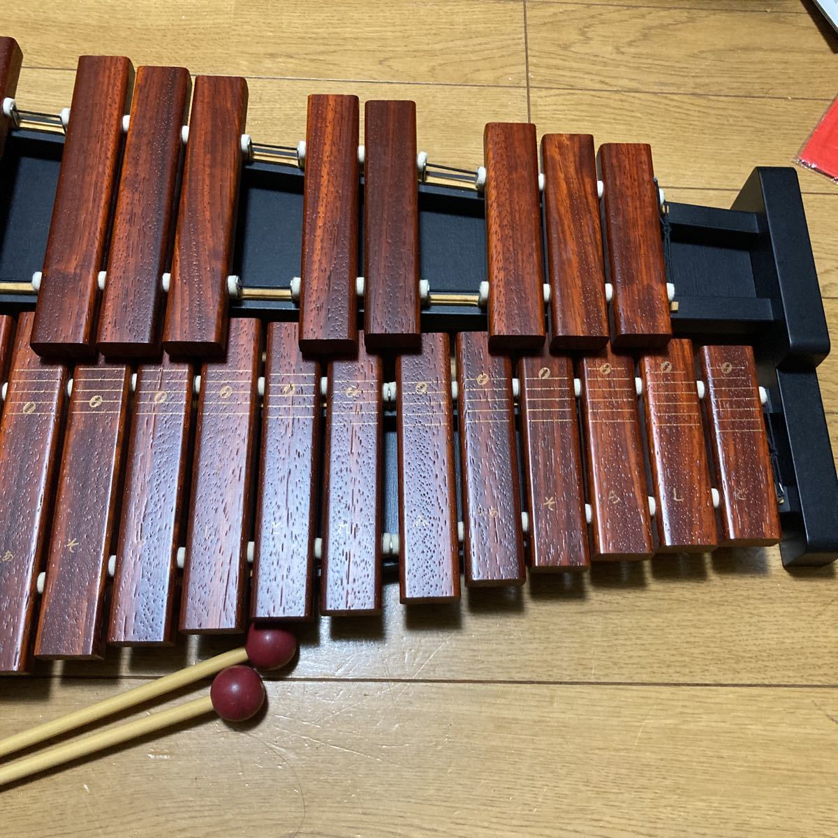 Zen-on ゼンオン シロフォン ZX-32P 木琴 バチ付 zx-32bk.jpg