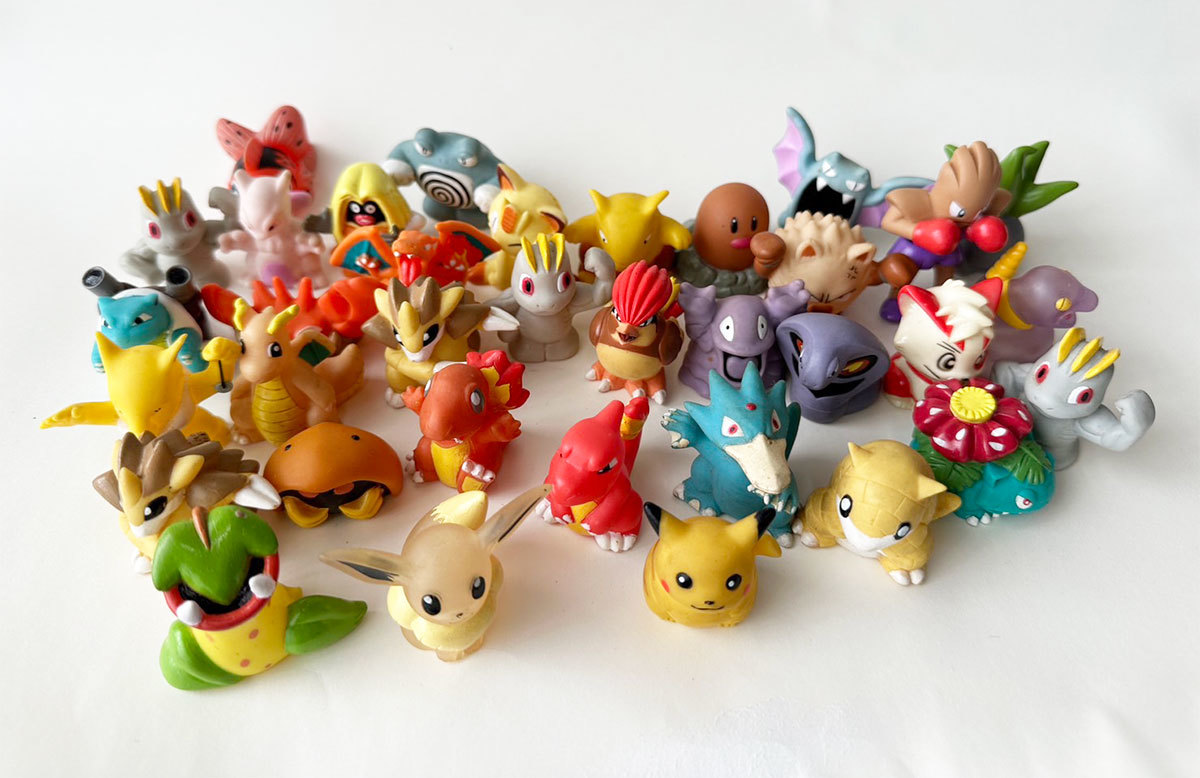 ポケモンキッズ 指人形 フィギュア ソフビ まとめて
