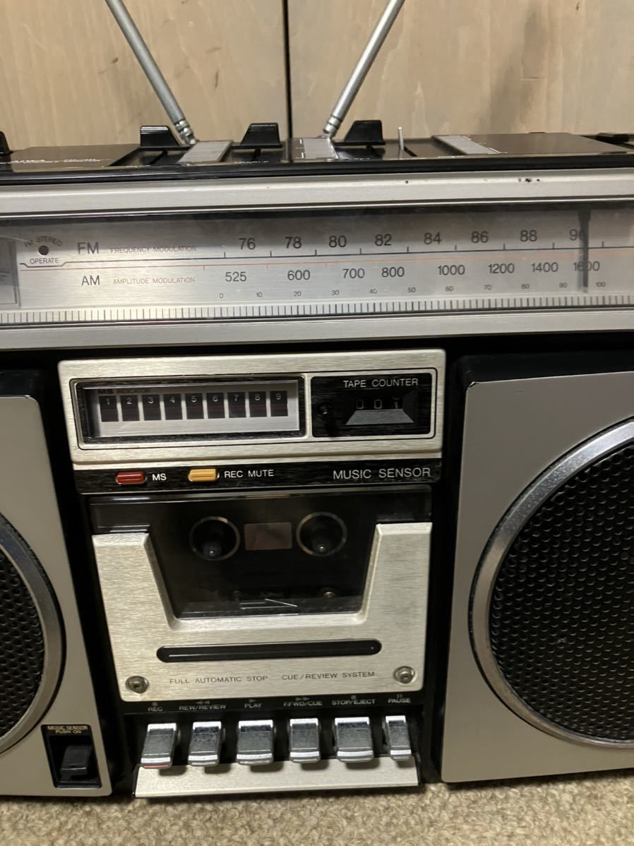 AIWA】アイワ STEREO70 ラジカセ CS-70 昭和レトロ ジャンク(ラジカセ