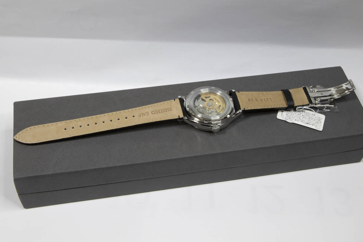 プレサージュ セイコー 4R39-00W0 自動巻き SEIKO 腕時計 裏スケ 