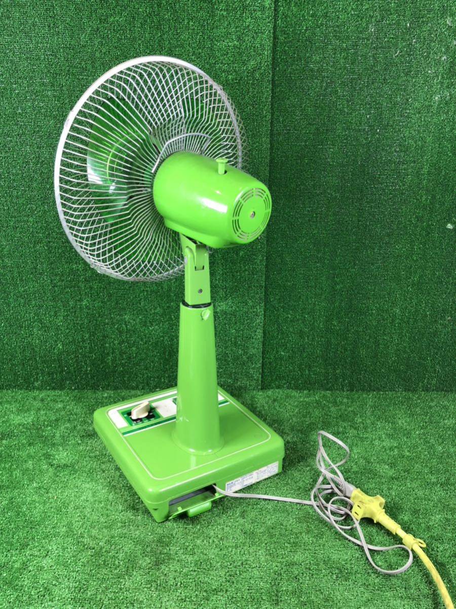 2-238 み レトログリーン サンヨー SANYO EF-A30n 昭和レトロ扇風機
