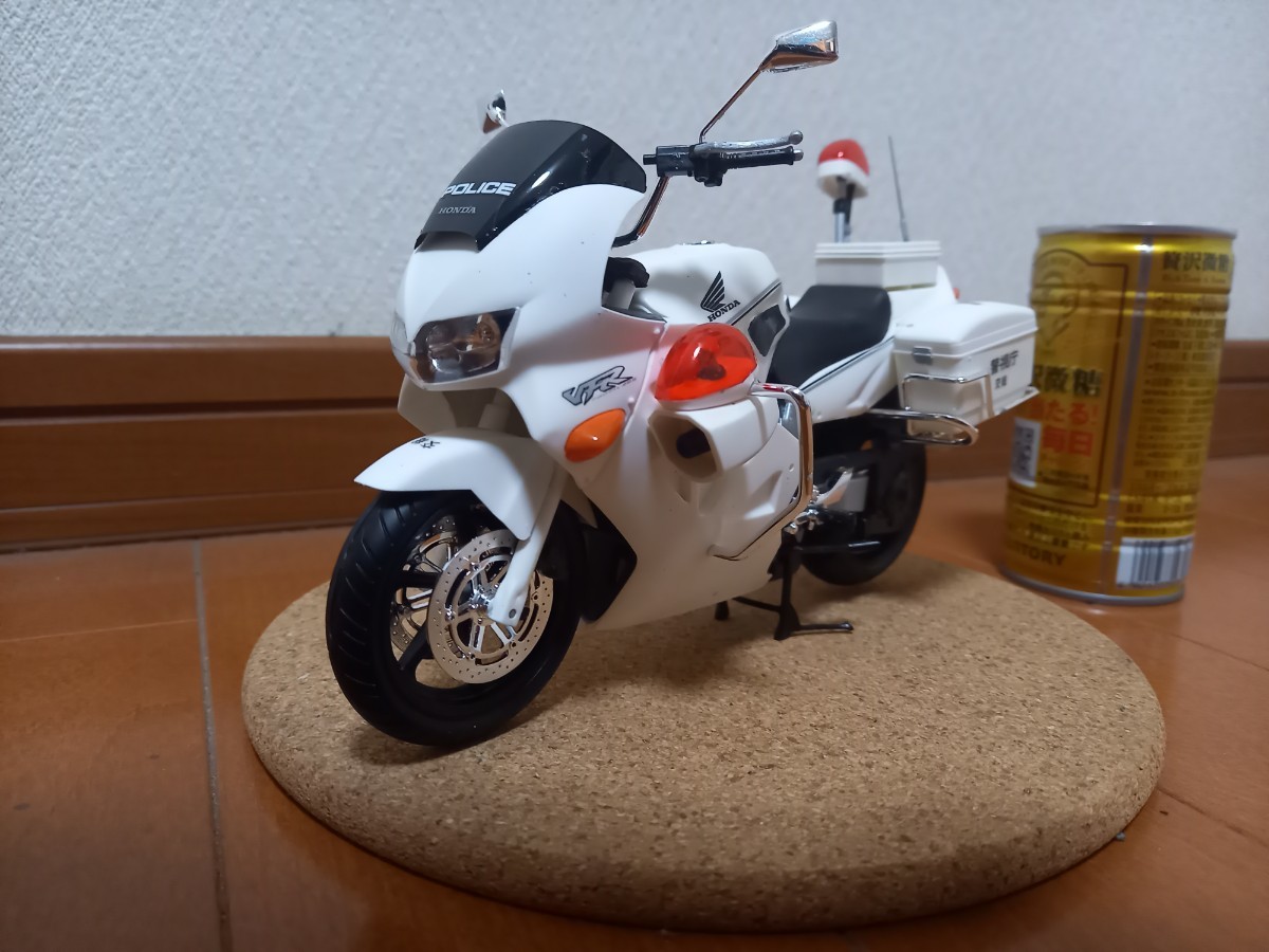 1／12 フジミ模型 ホンダ Honda VFR800P 警視庁 白バイ 完成品(ホンダ