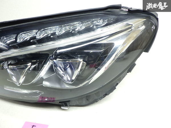 メルセデスベンツ 純正 W205 Cクラス 前期 LED ヘッドライト ヘッド 