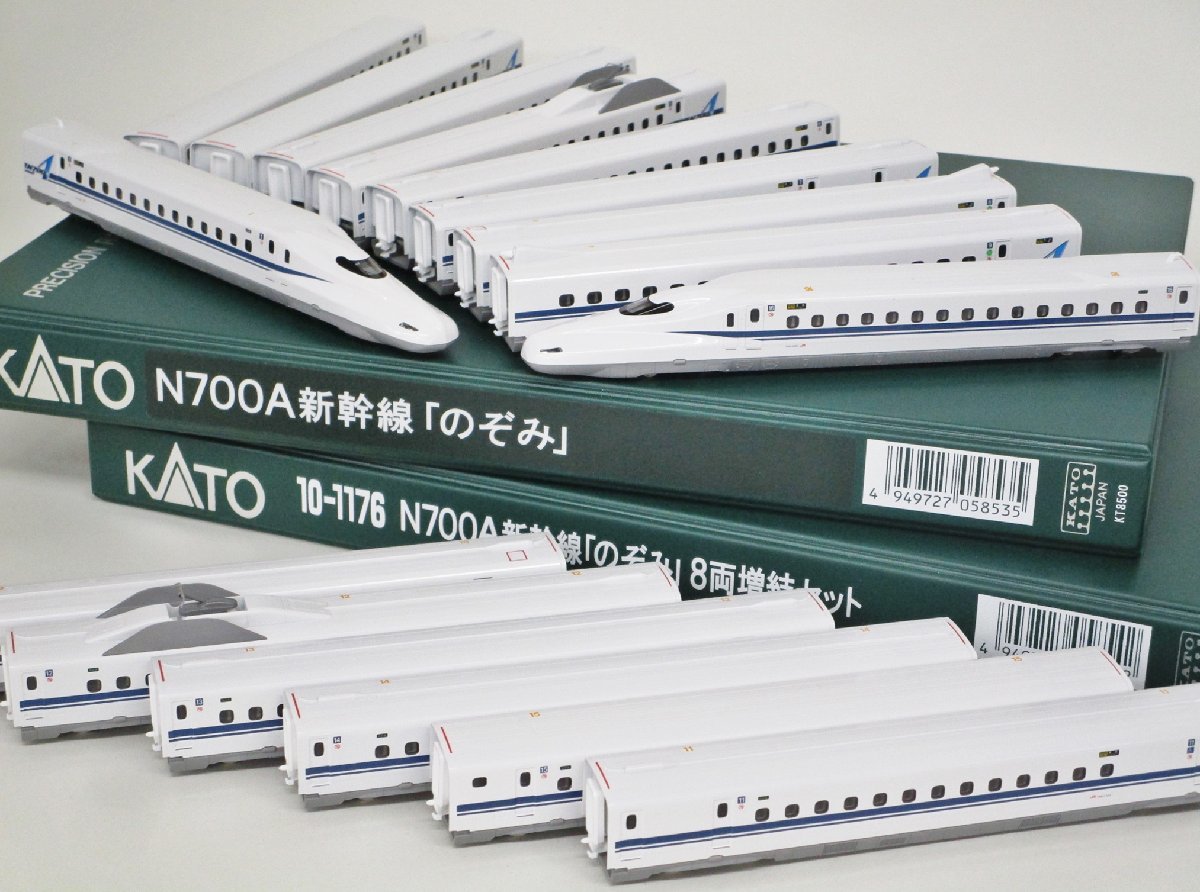KATO 10-1174～1176 N700A 新幹線「のぞみ」基本+増結16両セット（2