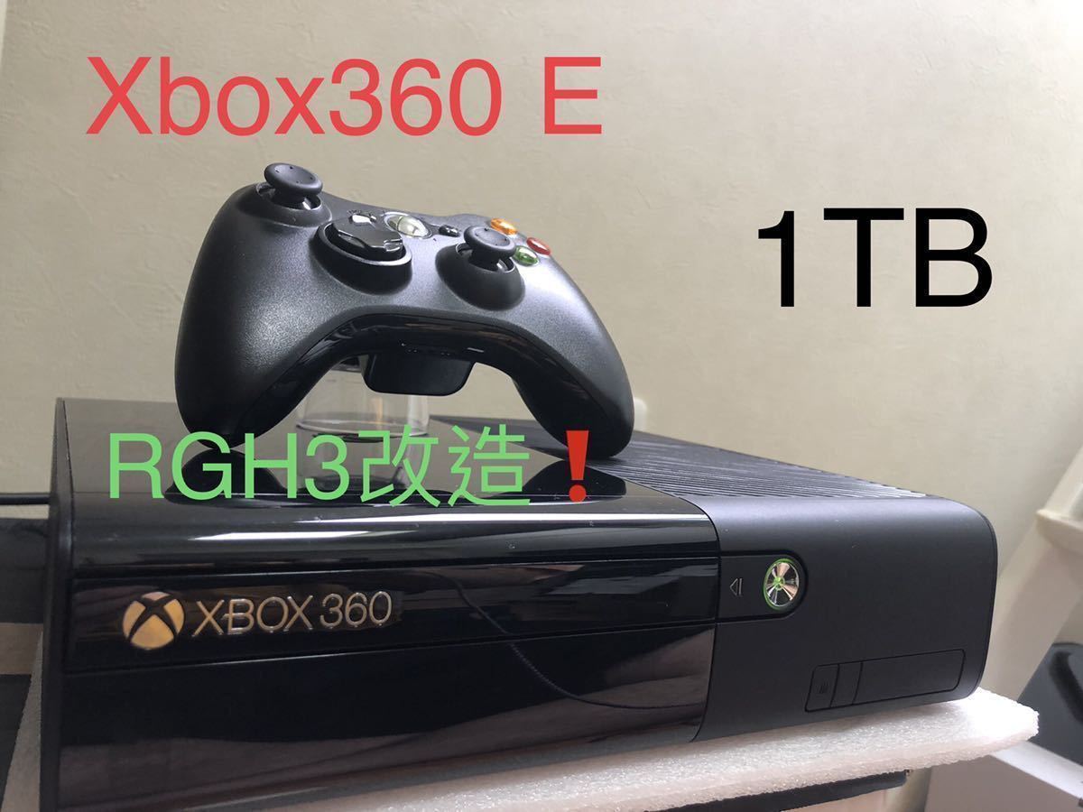 Xbox360 E Corona 1TB RGH 日本語化 メインて済み 本体 付属品付 動作 
