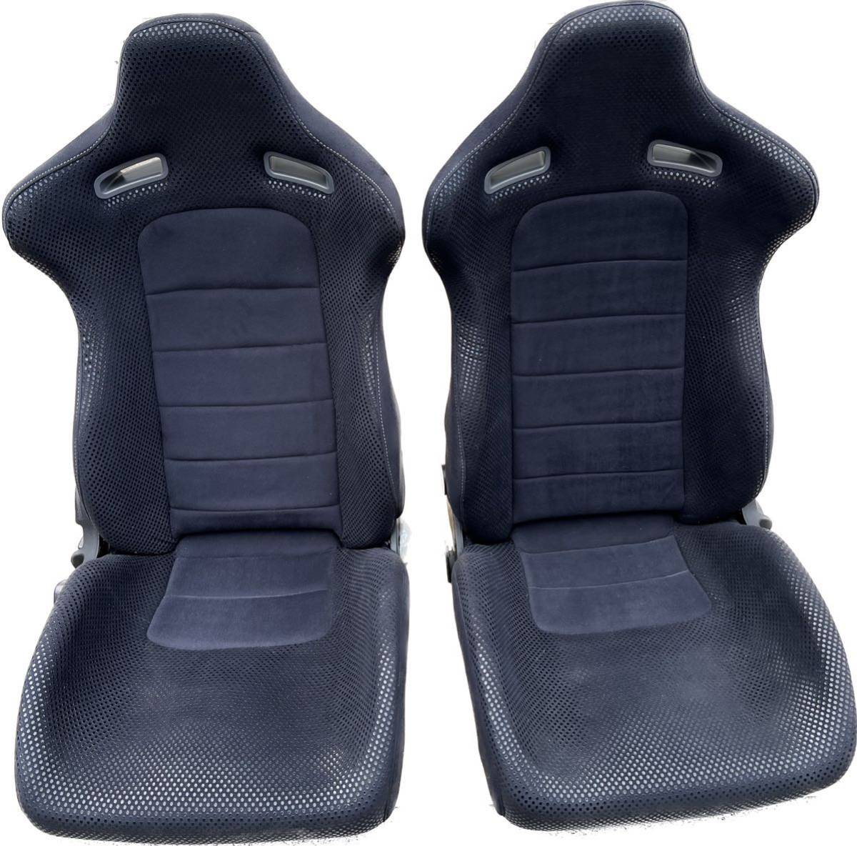 BNR34風シート 2脚セット レール付き (左右 R34 ER34 Nismo ニスモ 