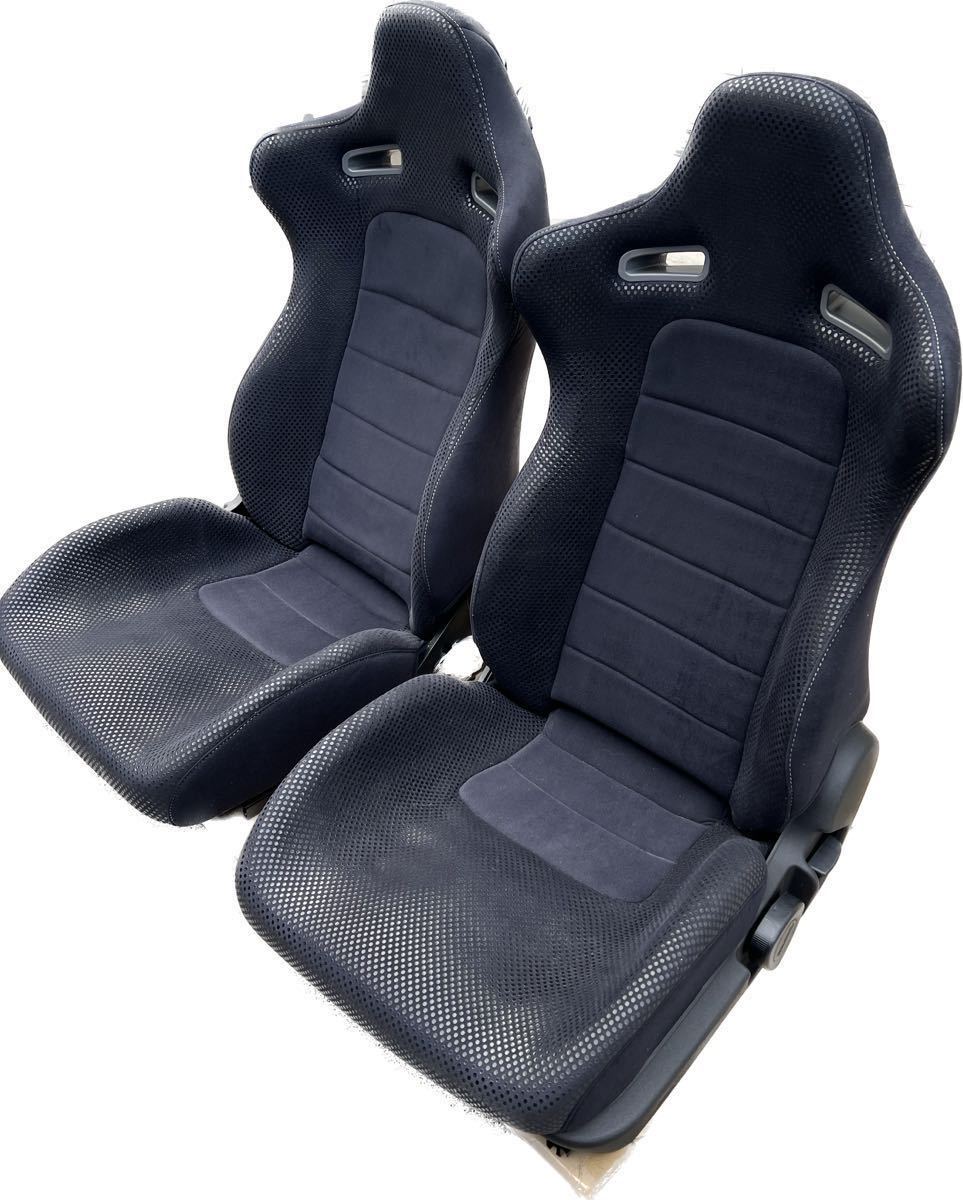 BNR34風シート 2脚セット レール付き (左右 R34 ER34 Nismo ニスモ 