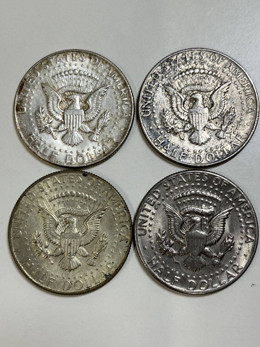 ケネディ リバティ ハーフダラー 銀貨 1964年1968年1972年 【公式通販】