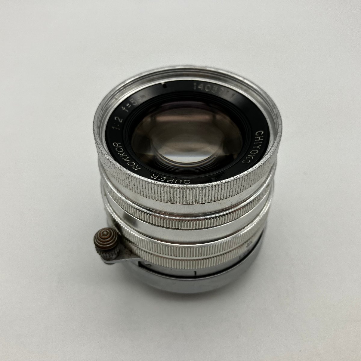CHIYOKO SUPER ROKKOR 5cm f2 千代田光学 スーパーロッコール 50mm